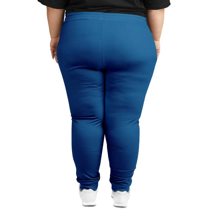 Shaded Blue Joggers | Unisex | with PLUS sizes | C100M50Y0K30