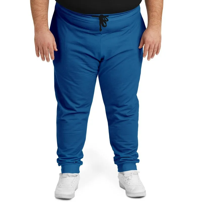 Shaded Blue Joggers | Unisex | with PLUS sizes | C100M50Y0K30