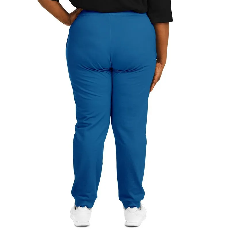 Shaded Blue Joggers | Unisex | with PLUS sizes | C100M50Y0K30