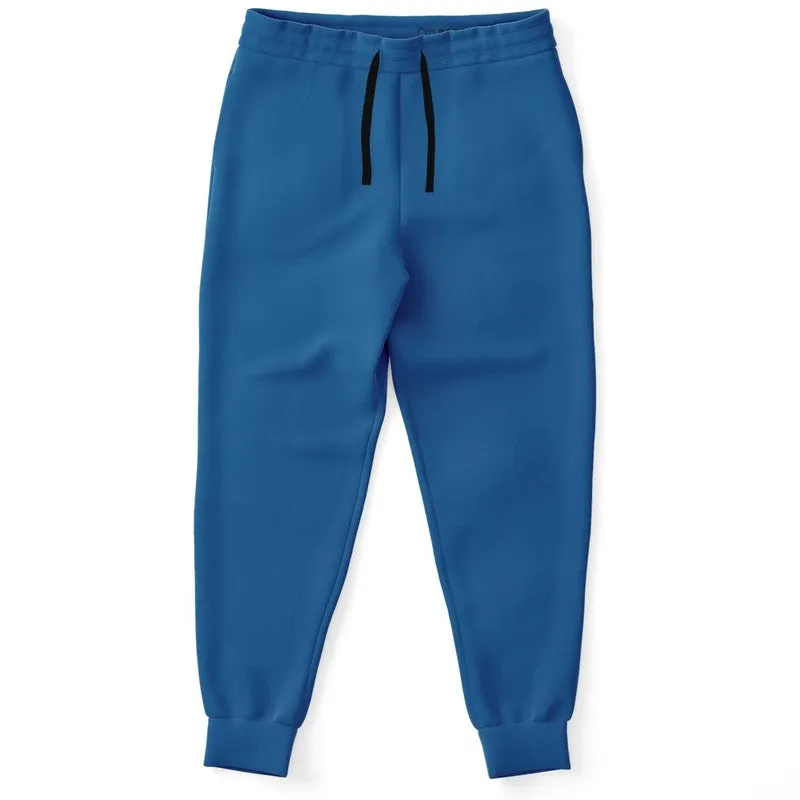 Shaded Blue Joggers | Unisex | with PLUS sizes | C100M50Y0K30