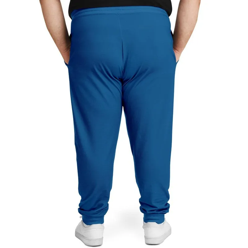 Shaded Blue Joggers | Unisex | with PLUS sizes | C100M50Y0K30