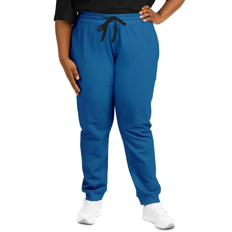 Shaded Blue Joggers | Unisex | with PLUS sizes | C100M50Y0K30