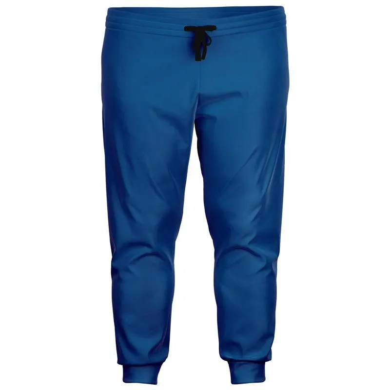 Shaded Blue Joggers | Unisex | with PLUS sizes | C100M50Y0K30