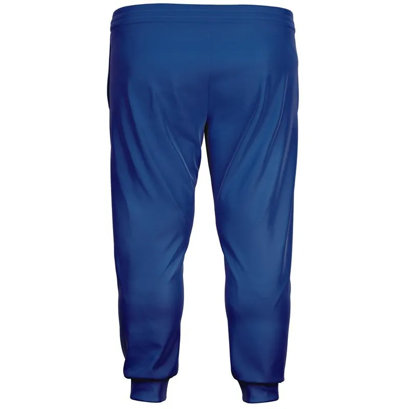 Shaded Blue Joggers | Unisex | with PLUS sizes | C100M75Y0K30