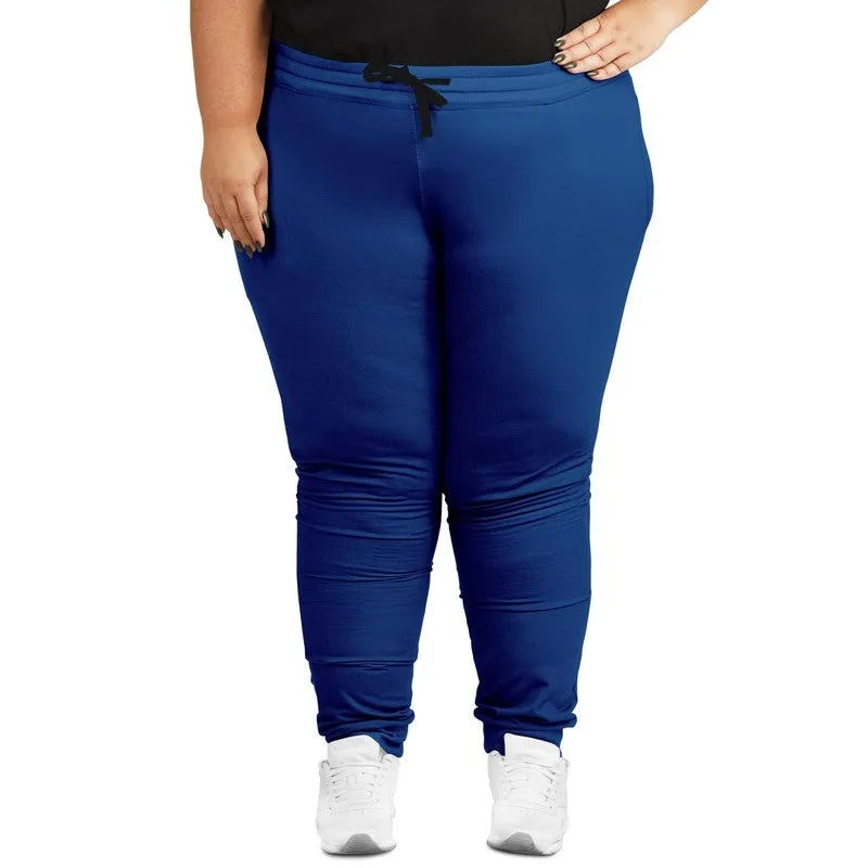 Shaded Blue Joggers | Unisex | with PLUS sizes | C100M75Y0K30