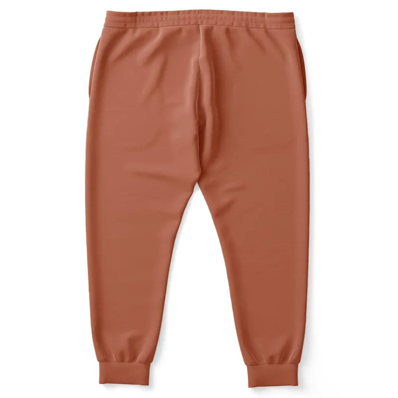 Shaded Pastel Red Joggers | Unisex | with PLUS sizes | C0M60Y60K30