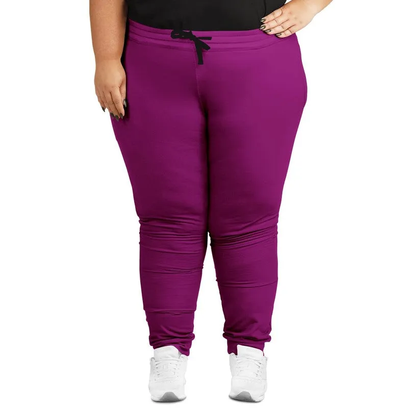 Shaded Purple Joggers | Unisex | with PLUS sizes | C25M100Y0K30