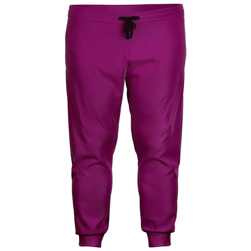 Shaded Purple Joggers | Unisex | with PLUS sizes | C25M100Y0K30