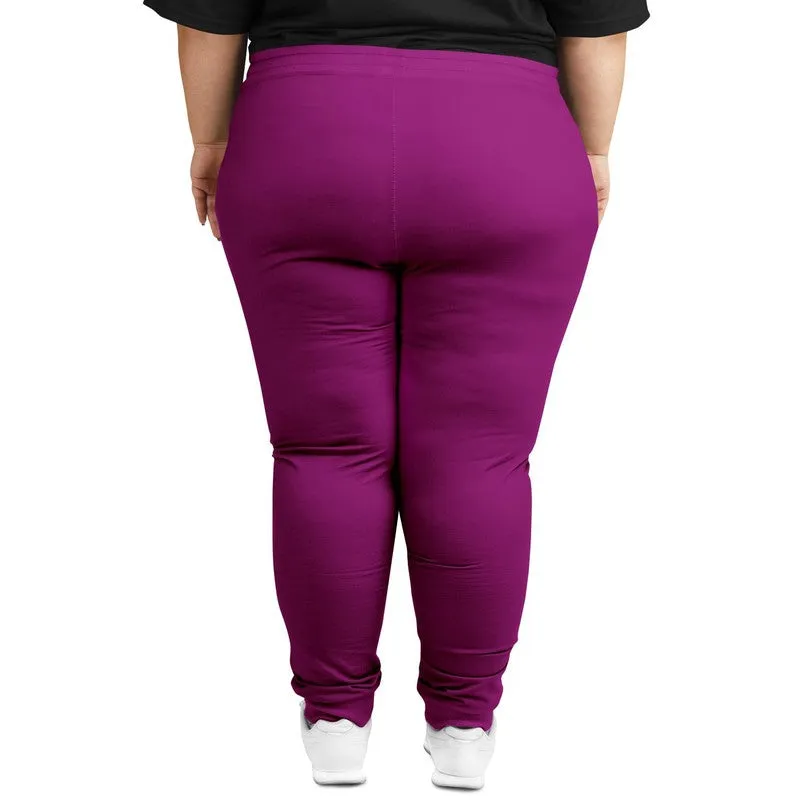 Shaded Purple Joggers | Unisex | with PLUS sizes | C25M100Y0K30