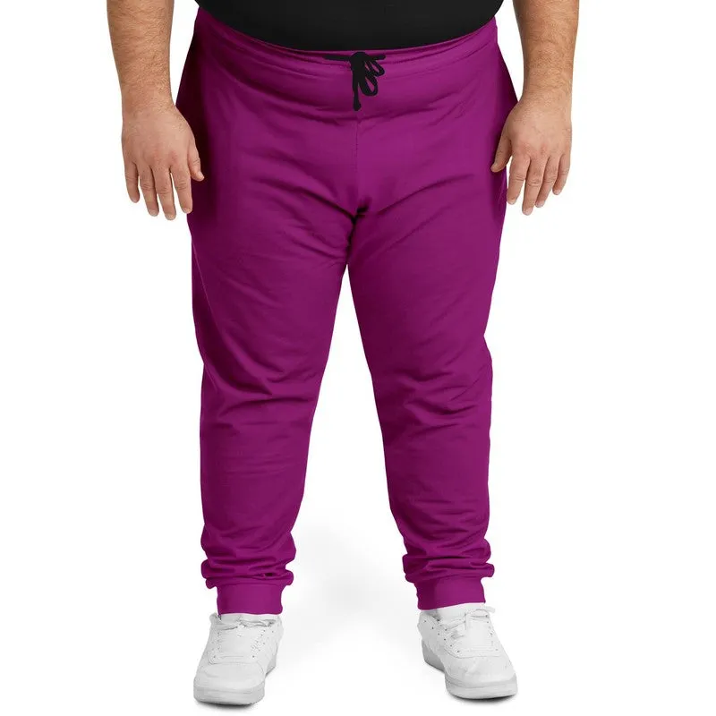 Shaded Purple Joggers | Unisex | with PLUS sizes | C25M100Y0K30