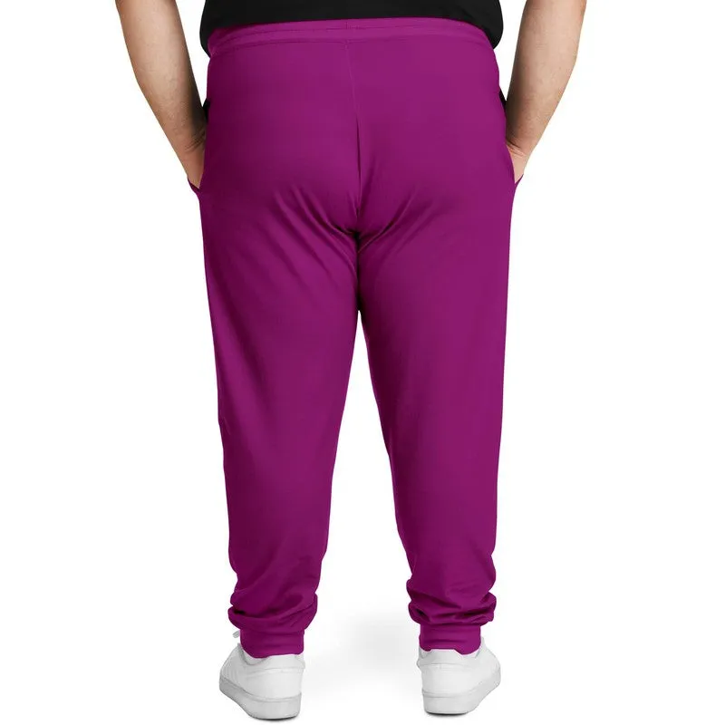 Shaded Purple Joggers | Unisex | with PLUS sizes | C25M100Y0K30