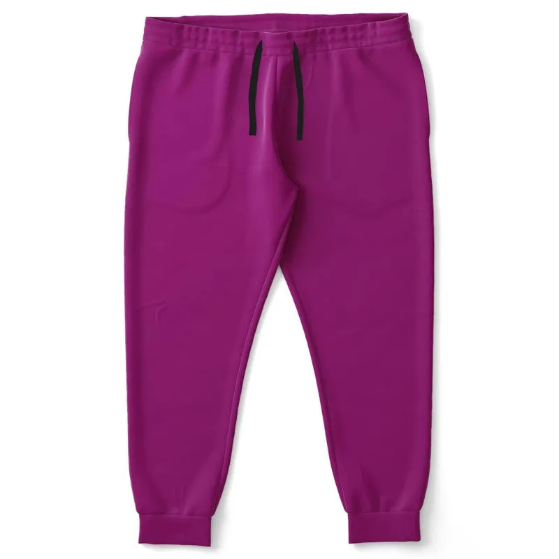 Shaded Purple Joggers | Unisex | with PLUS sizes | C25M100Y0K30