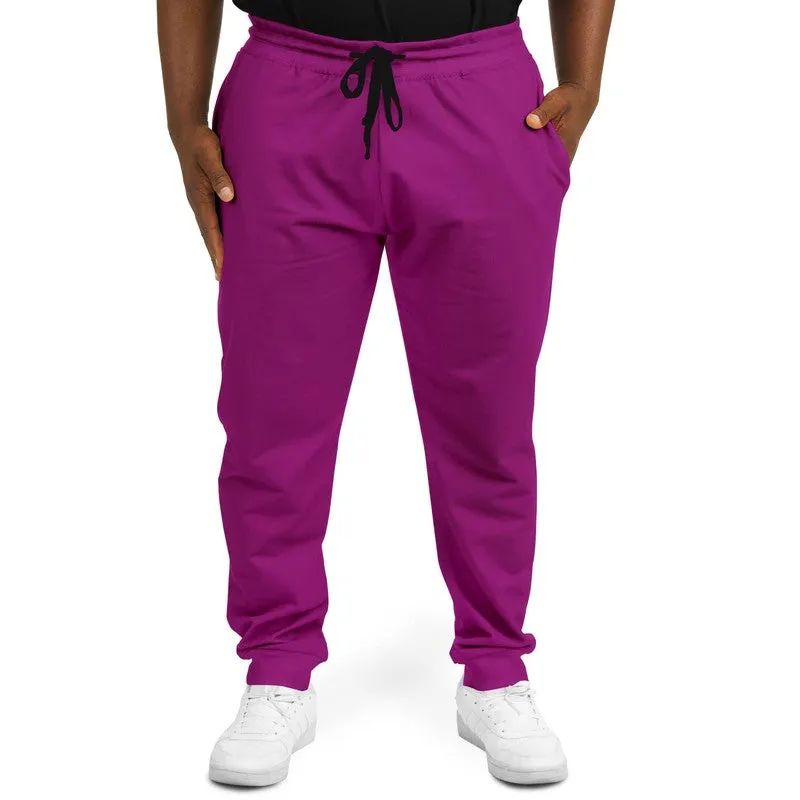 Shaded Purple Joggers | Unisex | with PLUS sizes | C25M100Y0K30