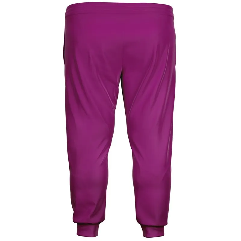 Shaded Purple Joggers | Unisex | with PLUS sizes | C25M100Y0K30