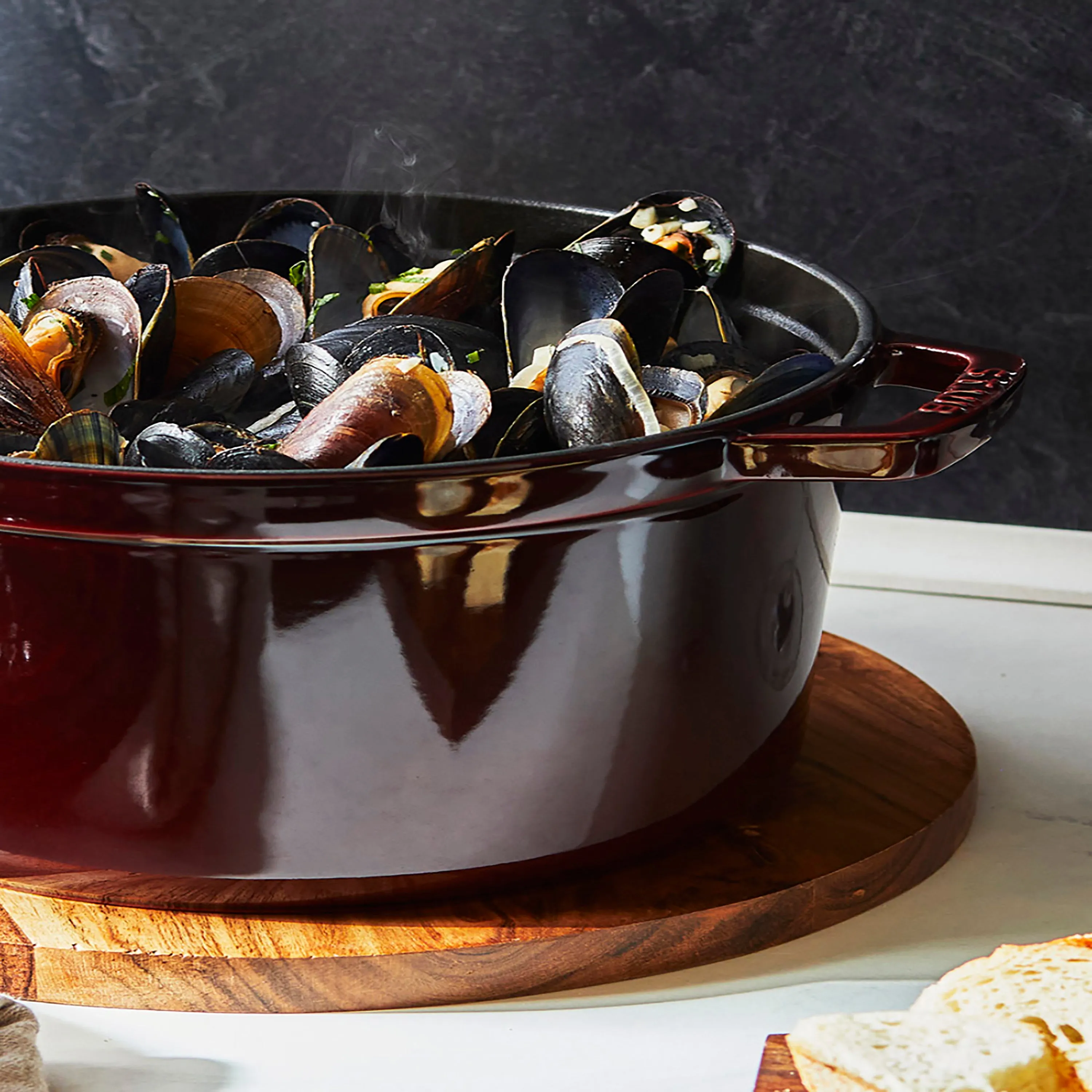 Staub 5.75-quart Grenadine 'Coq au Vin' Oval Dutch Oven