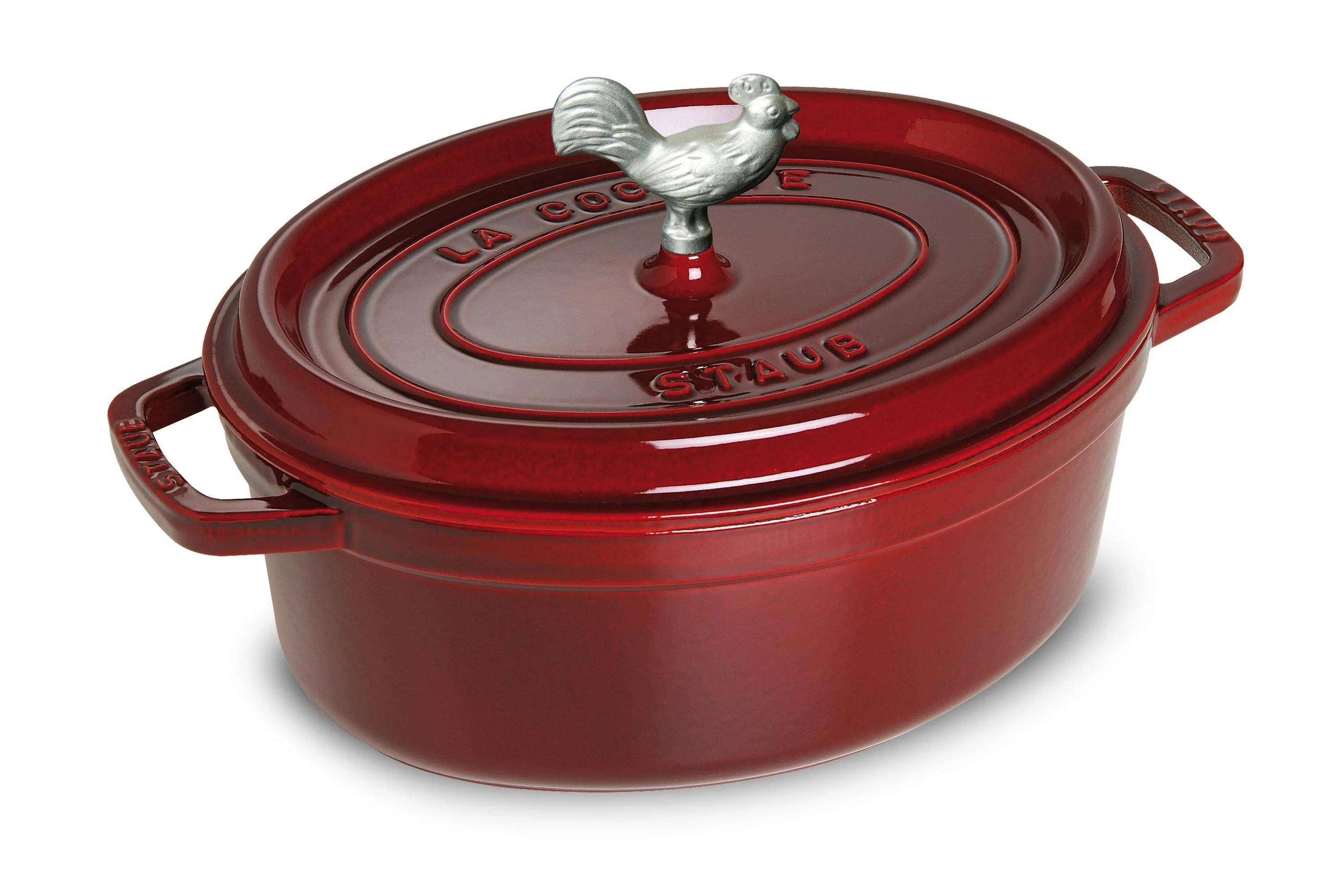 Staub 5.75-quart Grenadine 'Coq au Vin' Oval Dutch Oven