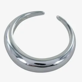 Sterling Silver Crescent Ring