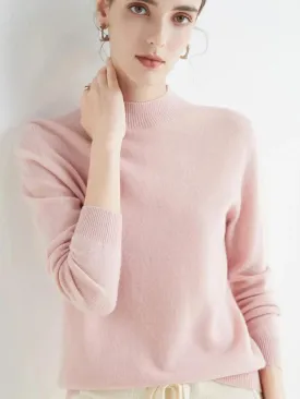 Stylish Luxury Merino Cashmere Pullover for Timeless Comfort