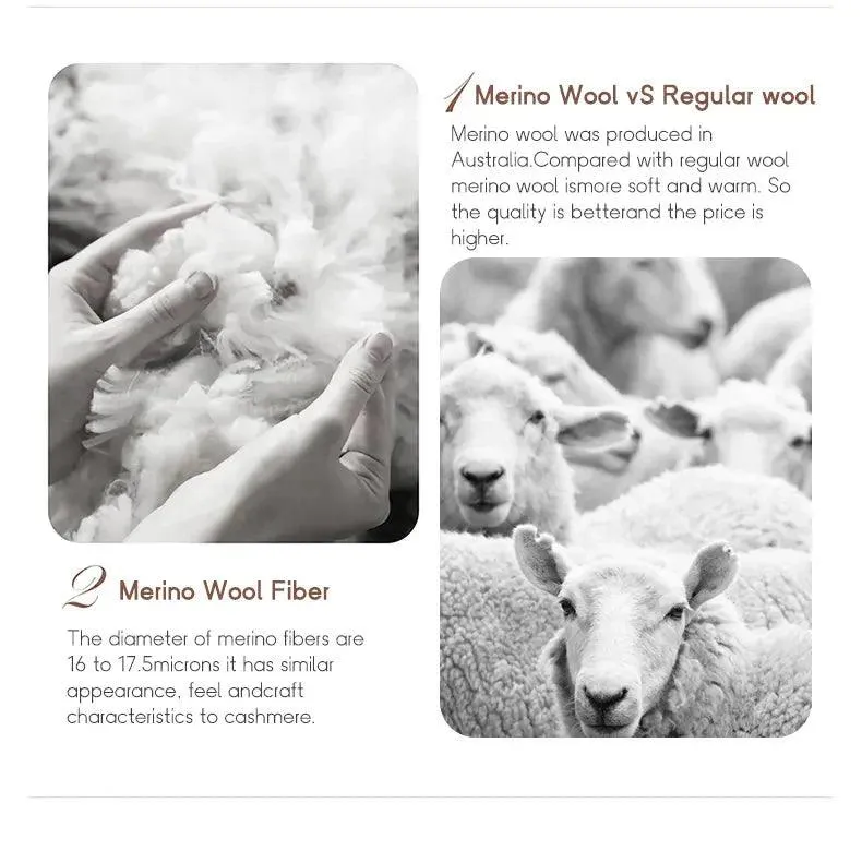 Stylish Luxury Merino Cashmere Pullover for Timeless Comfort