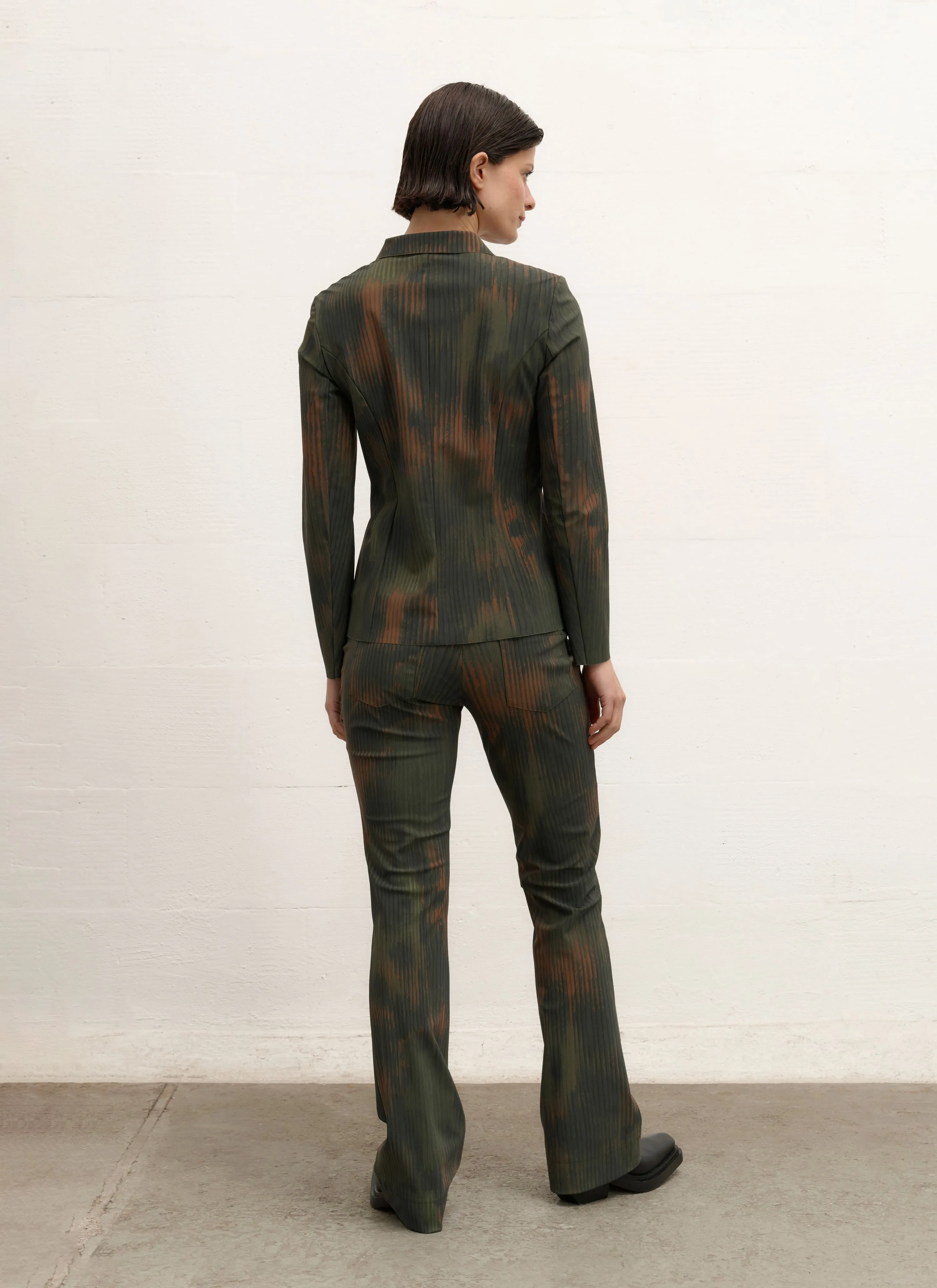 Tailored blazer | Heavy travel soft print | Yuuka | Autumn Shades