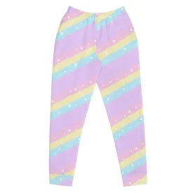 Teatime Fantasy Purple Rainbow Women's Joggers