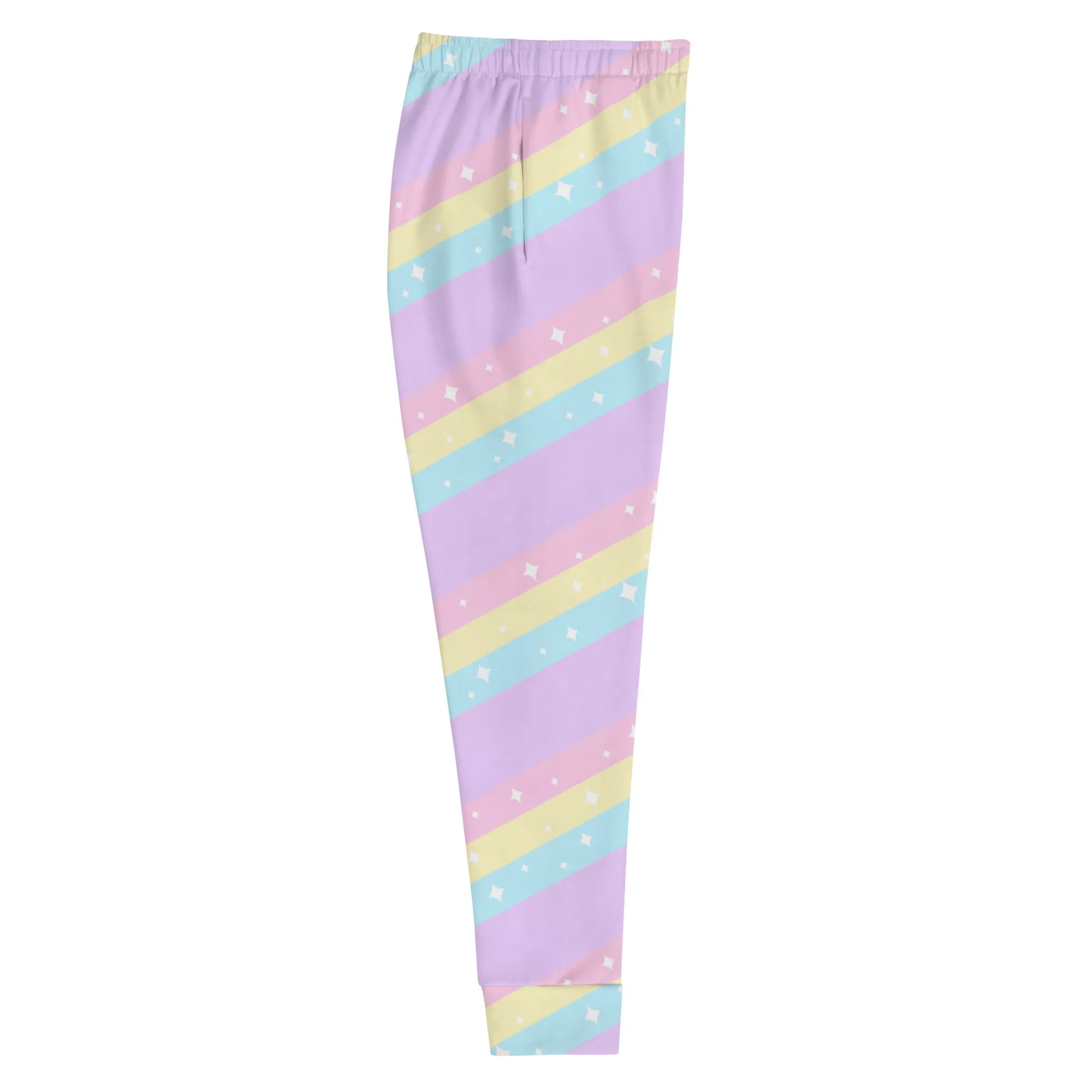 Teatime Fantasy Purple Rainbow Women's Joggers