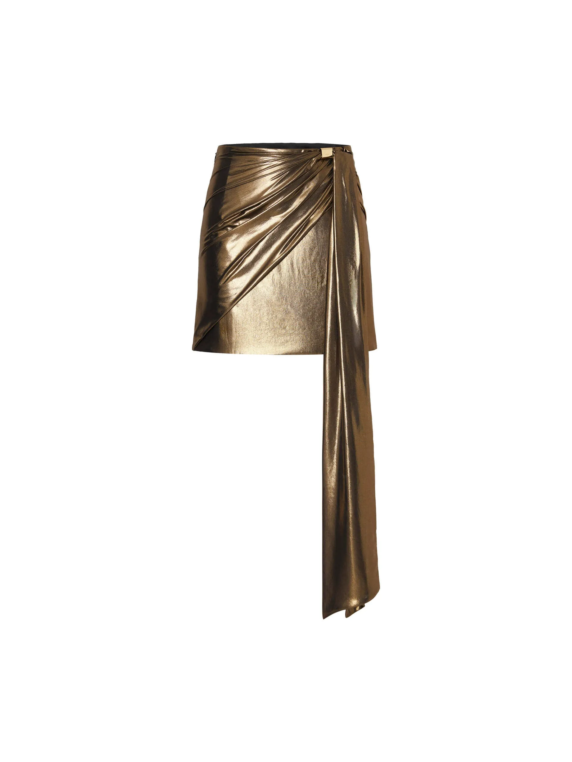 Tie Details Mini Skirt