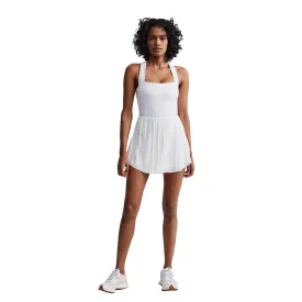 Varley Carina White Womens Tennis Dress