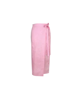 VIDA WRAP SKIRT PINK